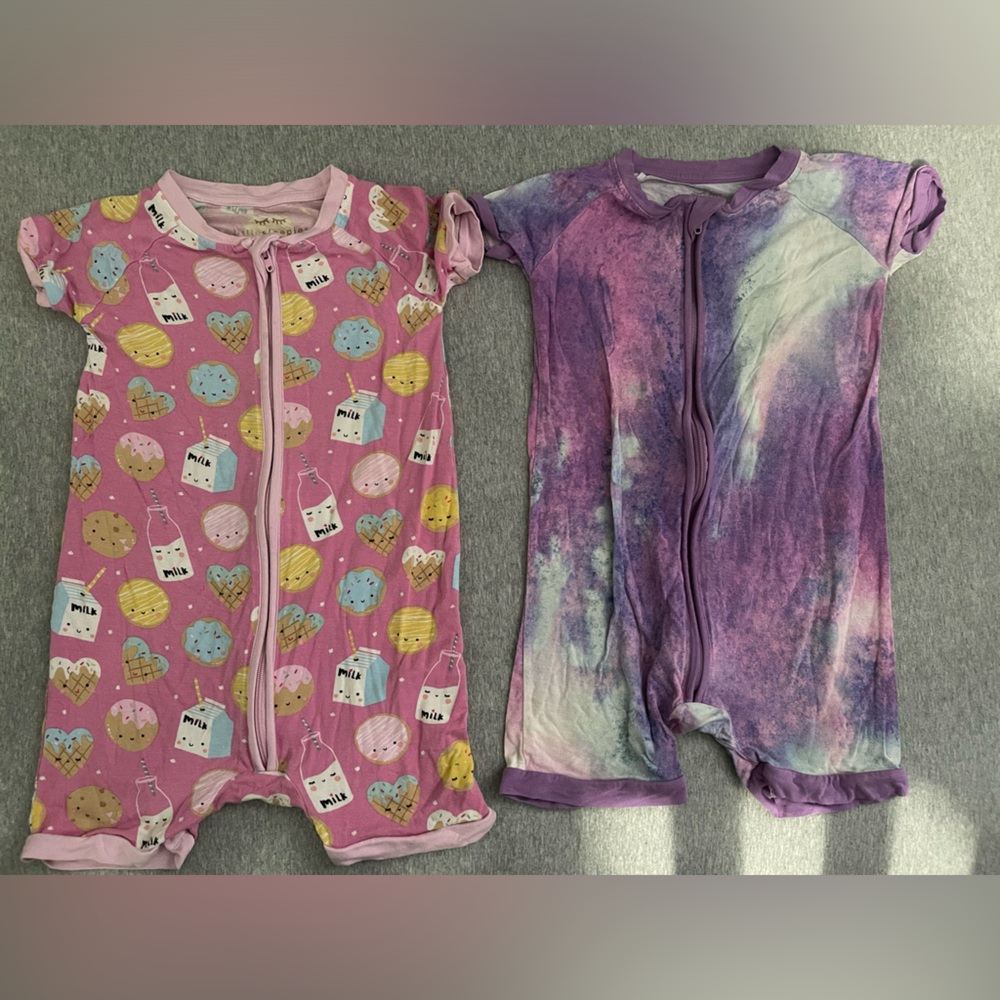 Little sleepies shorty bundle